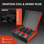6X Ignition Coil & 6X Iridium Spark Plug for Nissan 370Z (2009–2020)