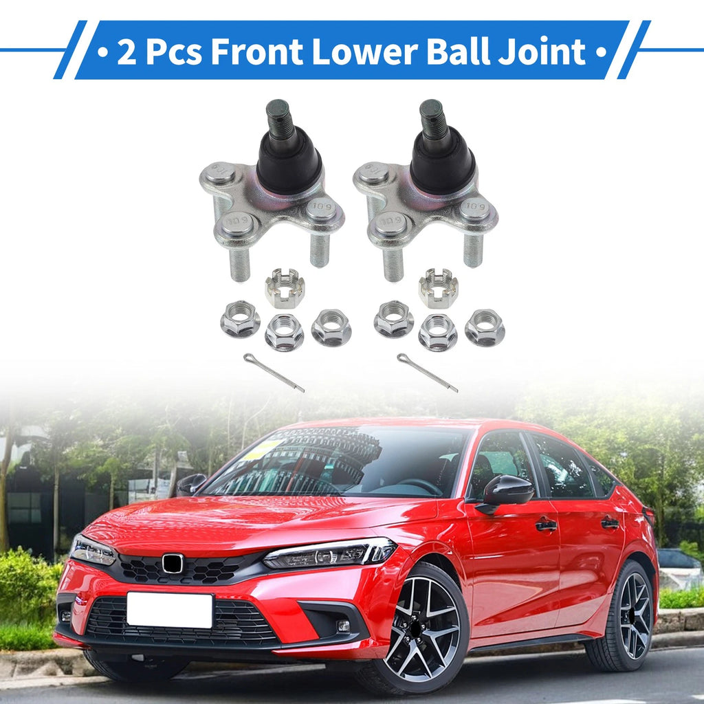2X Front Lower Ball Joints for Honda Accord (2018–2024) No.K100424/51220TVAA01
