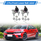2X Front Lower Ball Joints for Honda Accord (2018–2024) No.K100424/51220TVAA01