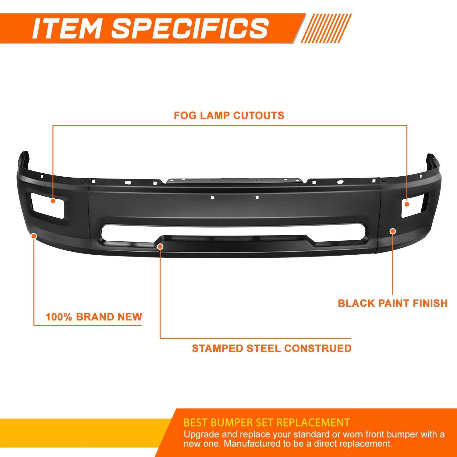 Set of 2 Manual Telescoping Towing Mirrors for Ford E150-E550 (2003–2014)