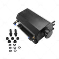 2L Coolant Radiator Overflow Tank for Universal Vehicles (Aluminum Black)