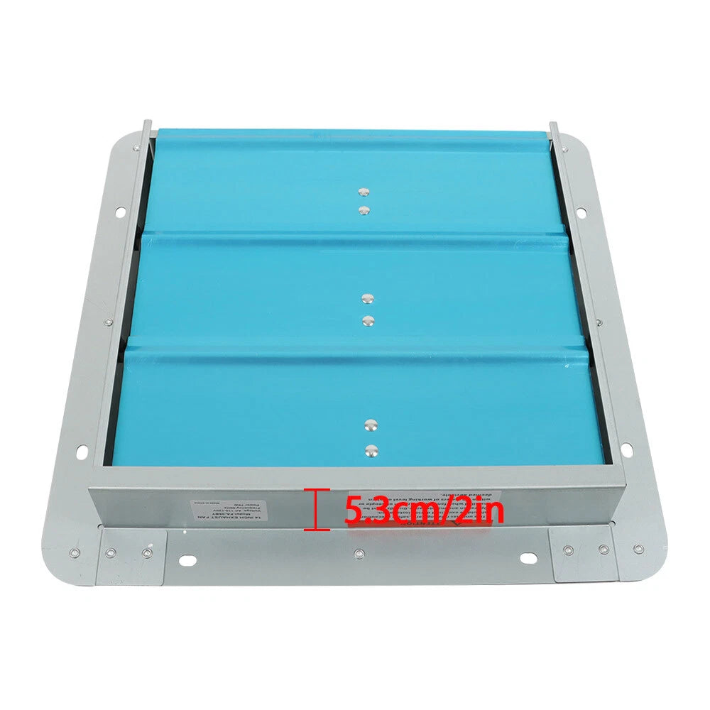 14" Exhaust Fan for Wall-Mounted Ventilation