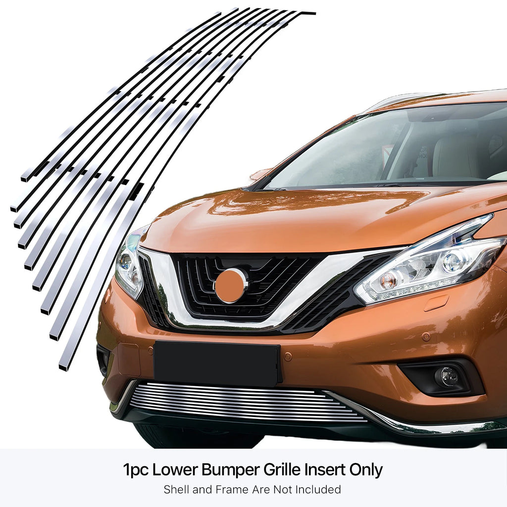 Stainless Steel Billet Grille Insert for Nissan Murano (2015-2018)