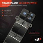 Front Left Power Window Switch for Toyota RAV4 C-HR (2019-2021)