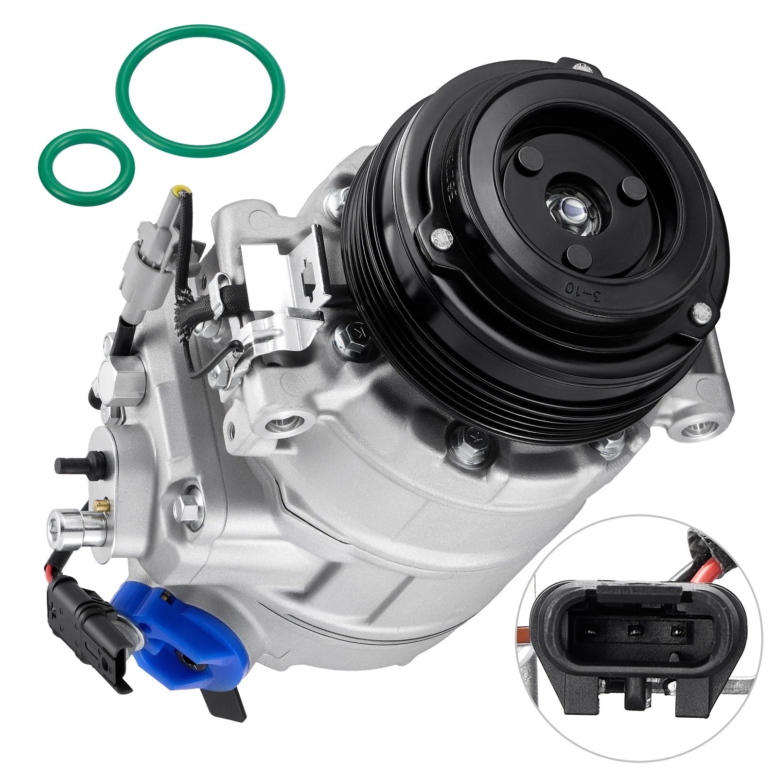 4-Groove AC Compressor for BMW 650i xDrive Gran Coupe (2013–2019) CO 29118C