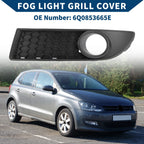 1pc Fog Light Grill for Volkswagen Polo GTI (2006–2009) No. 6Q0853665E