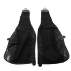 Black PU Leather Rear Trike Fender Bra for Harley Tri Glide Ultra Classic (2009-2023)