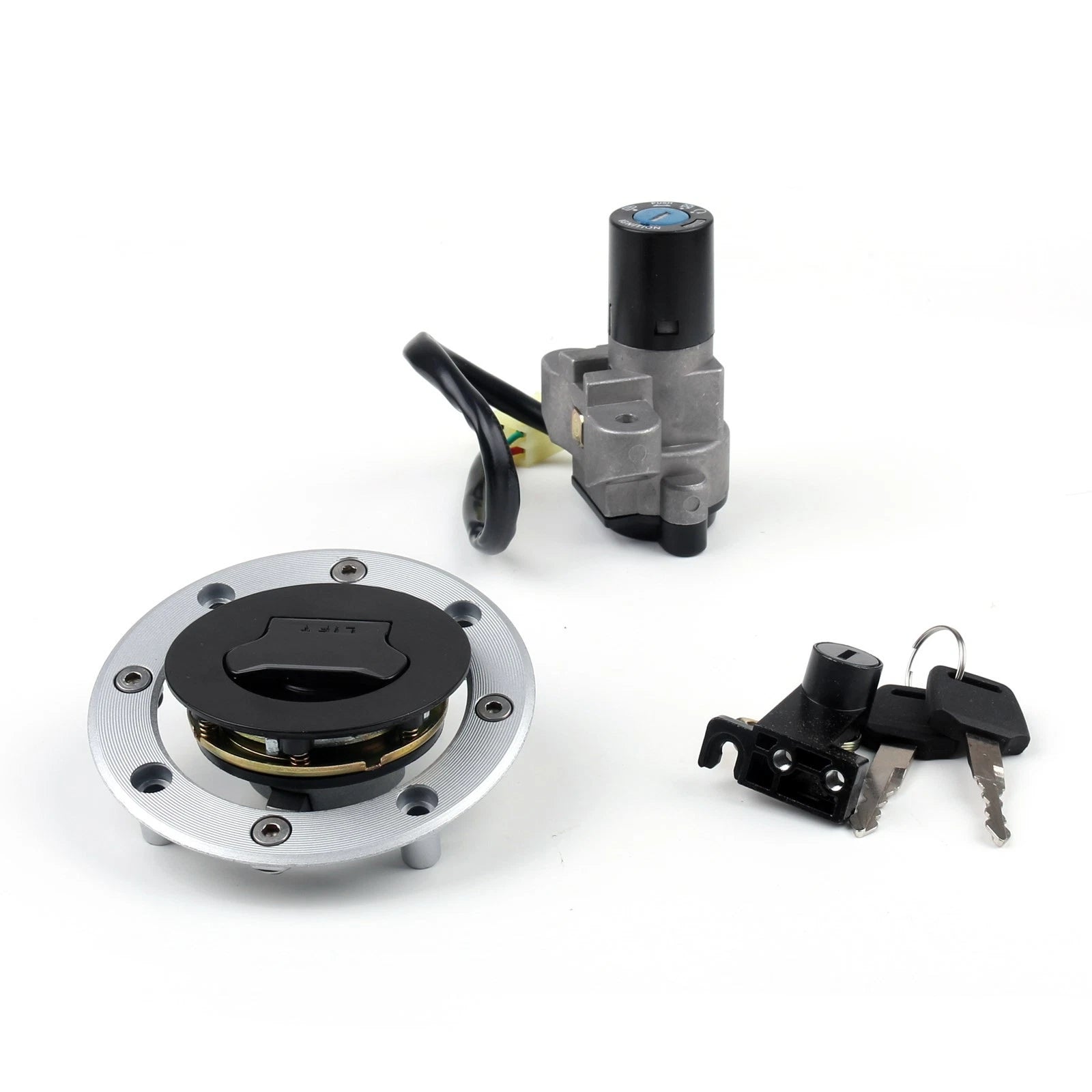 Ignition Switch Lock & Gas Cap Key Set for Suzuki GS500 GSX400 (1989–2000)