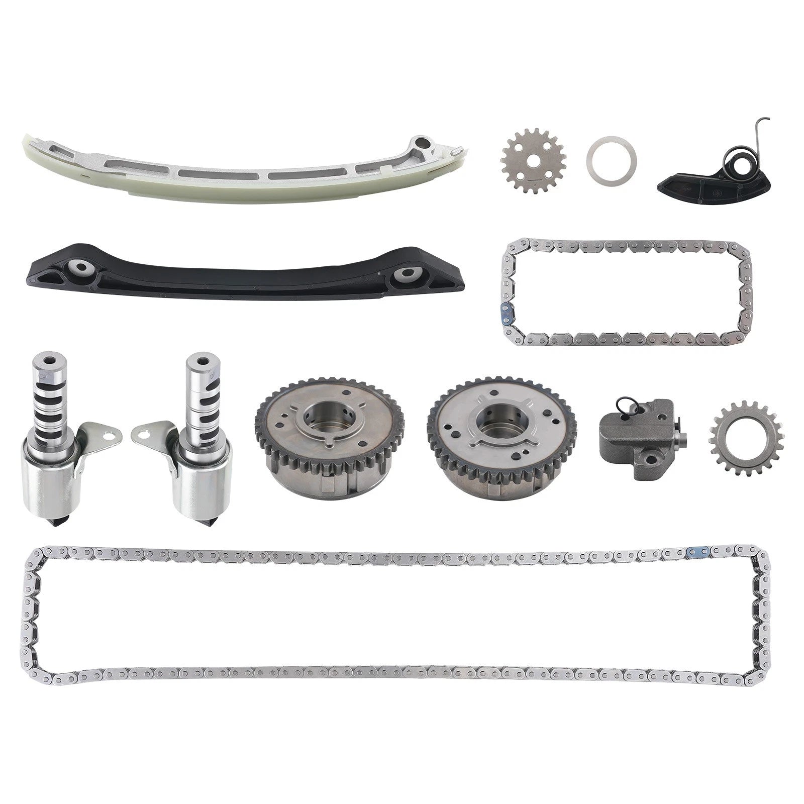 Timing Chain Kit with VVT Gears Solenoid for Ford Lincoln Mustang Focus (2015–2020)