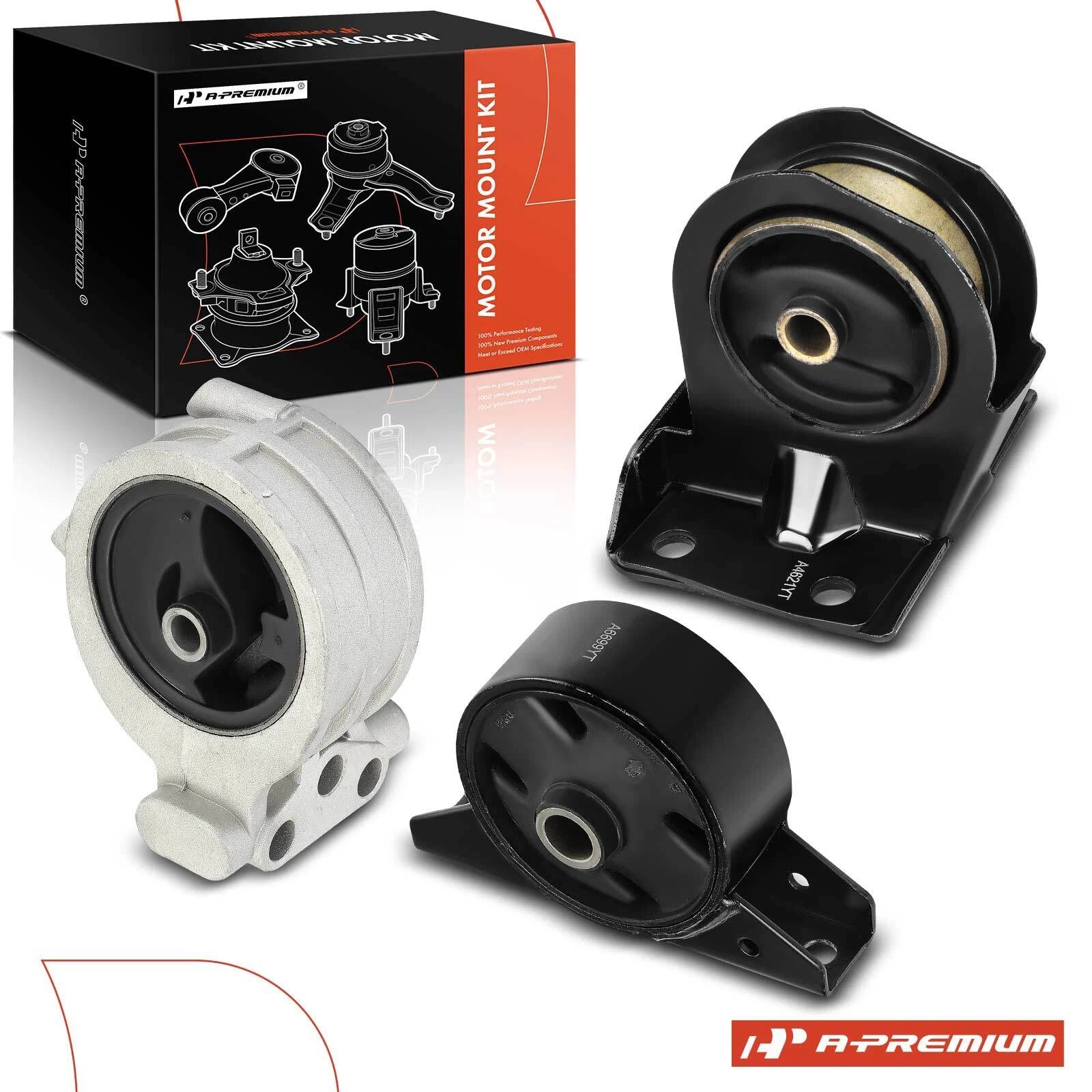3X Engine Motor Mount for Mitsubishi Eclipse Galant (1999–2005)