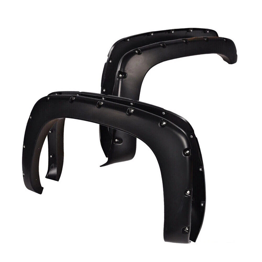 Pocket Rivet Bolt-On Fender Flares for Chevy Silverado GMC Sierra (1999–2006)