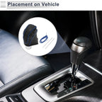 1 Pc Gear Shift Knob Cover for Subaru Impreza (2017–2023) Pebbled Black Blue
