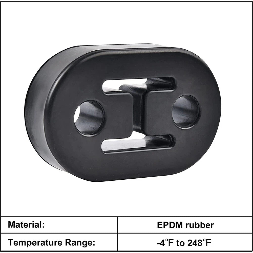 Set of 4 Exhaust Pipe Tip Mount Hangers for Car (Universal)