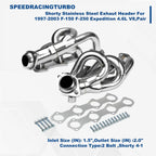 Stainless Steel Exhaust Header for Ford F-150 F-250 Expedition (1997–2003)