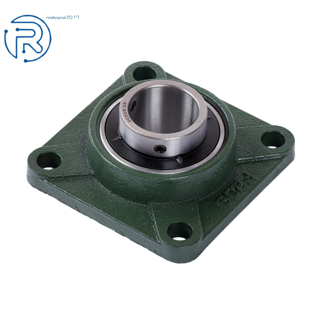 Set of 10 UCF209-28 Pillow Block Flange Bearings 1-3/4" Bore 4 Bolt