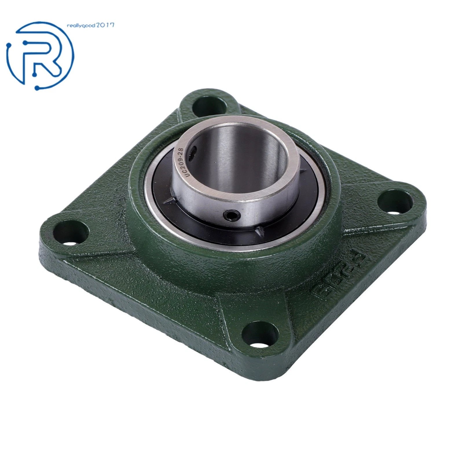 Set of 10 UCF209-28 Pillow Block Flange Bearings 1-3/4" Bore 4 Bolt