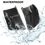 Rear Bumper Fillers for Chevrolet Caprice (1986–1990) Black