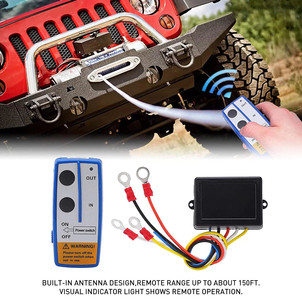 12V Long Range Wireless Remote Control Kit for Car Truck Jeep ATV