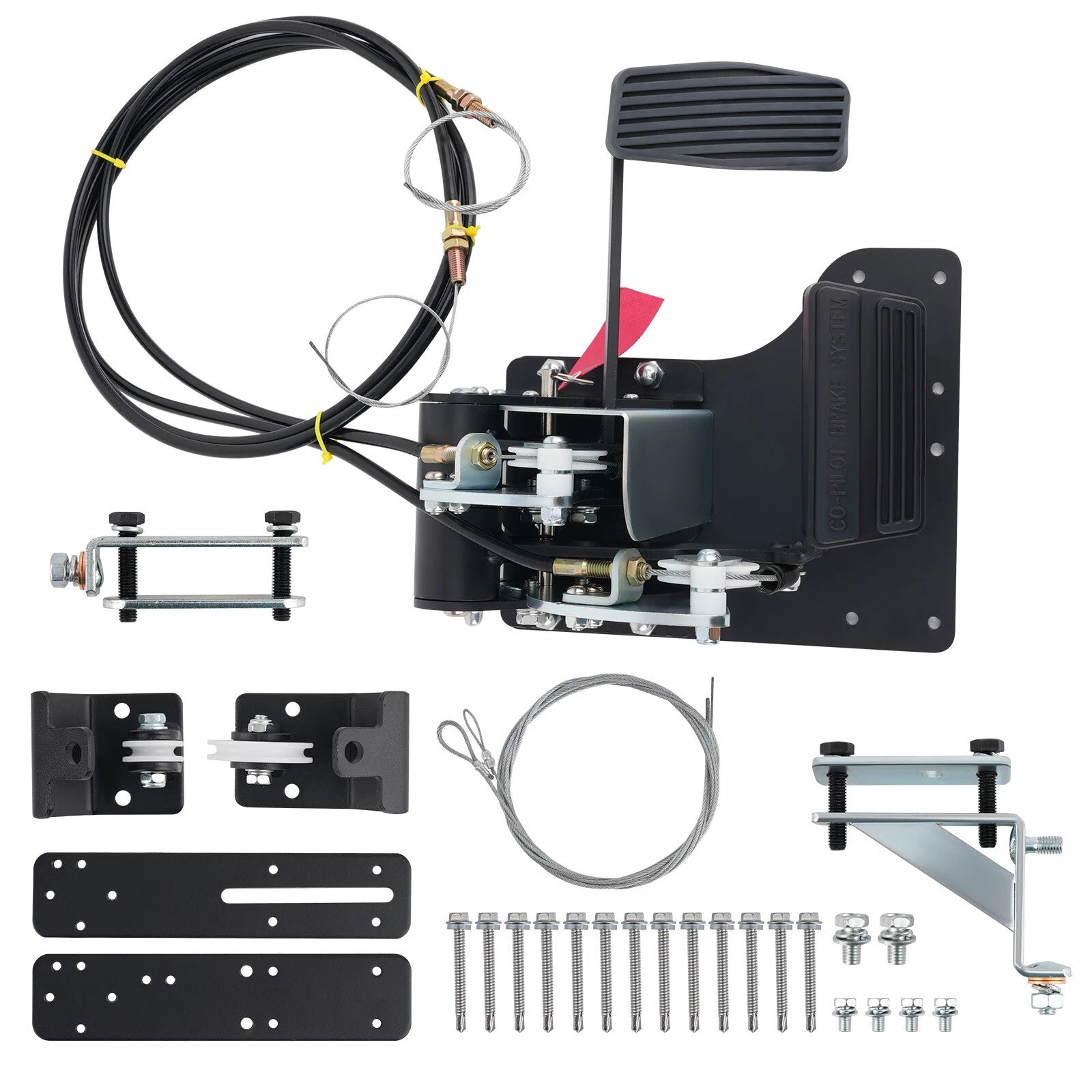 Dual Control Gas and Brake Pedal for Driver Training Vehicle