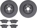 Front Brake Pad and Rotor Kit for Jaguar F-Pace (2017–2020) QM235RH