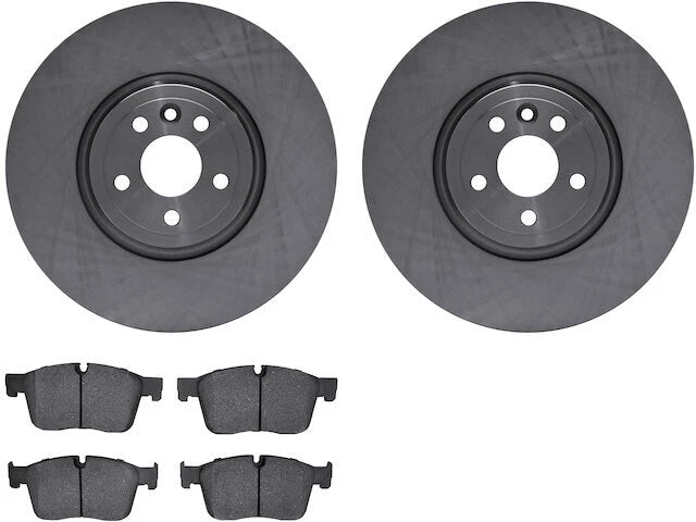 Front Brake Pad and Rotor Kit for Jaguar F-Pace (2017–2020) QM235RH