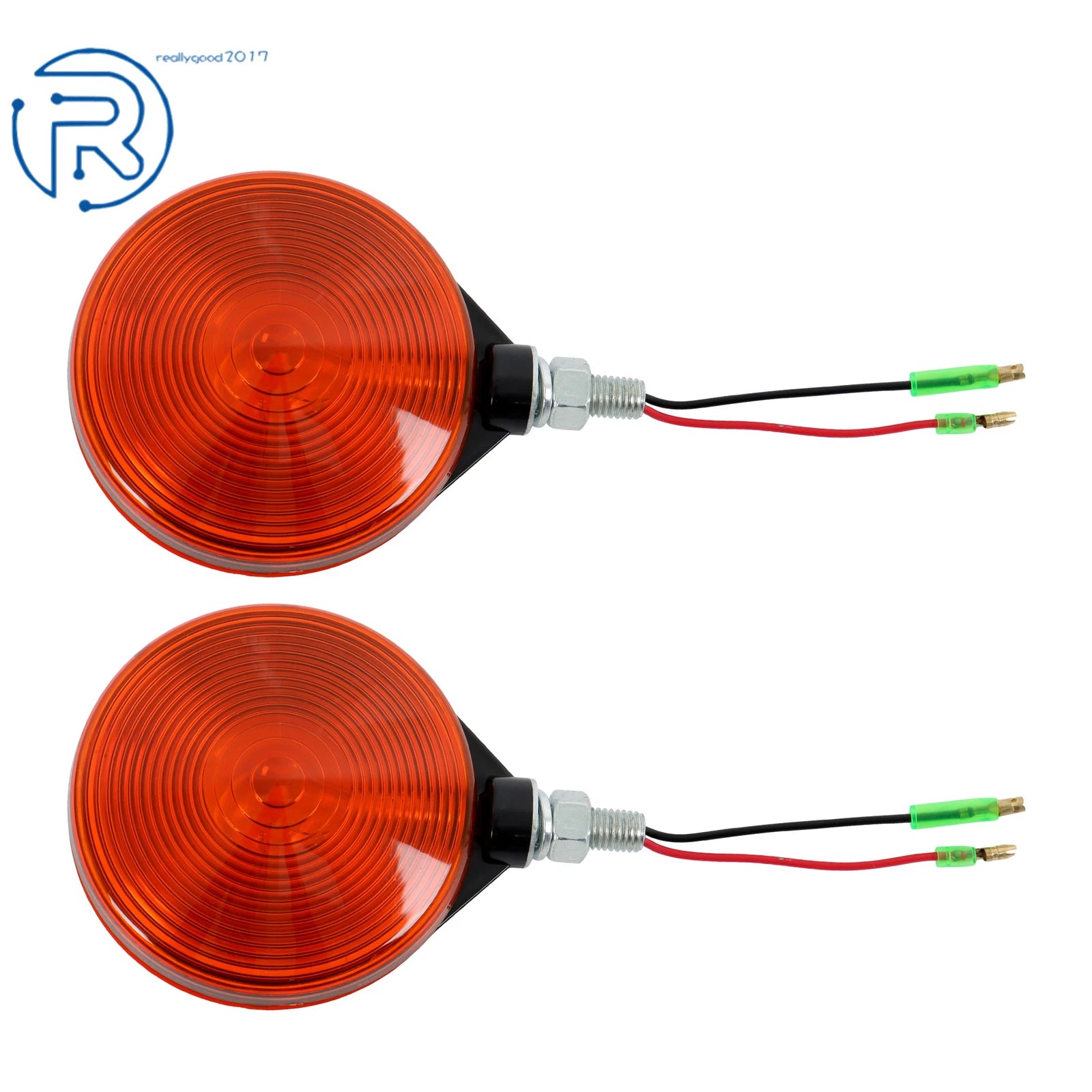 2X Amber Marker Light for Tractor (W9501-66001)