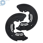 Pair Front Brake Dust Shields for Ford F-150, Lincoln (2007-2018)