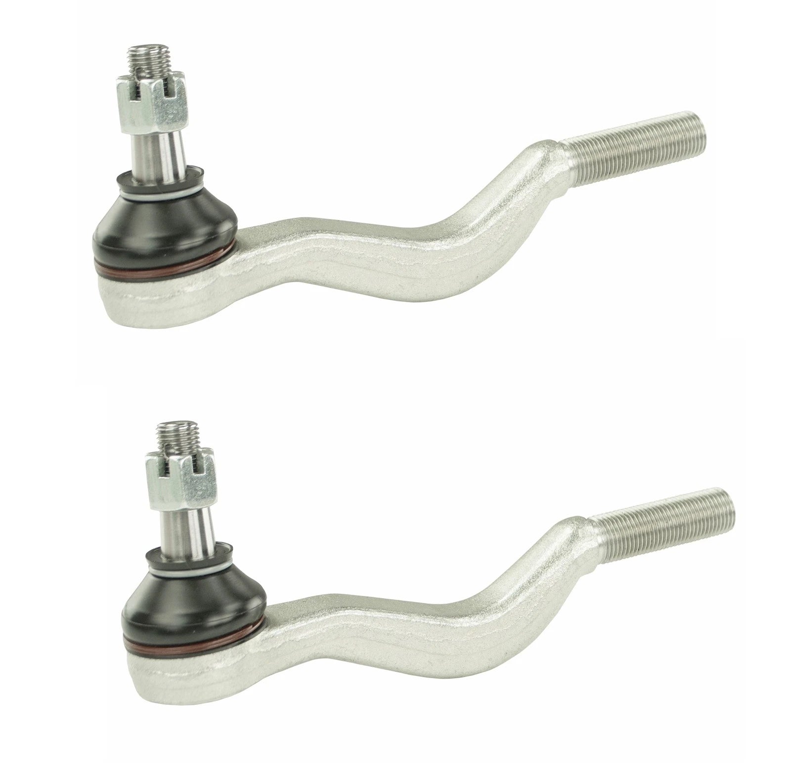 Set of 2 Front Inner Tie Rod Ends for Mitsubishi Montero (1983–1991)