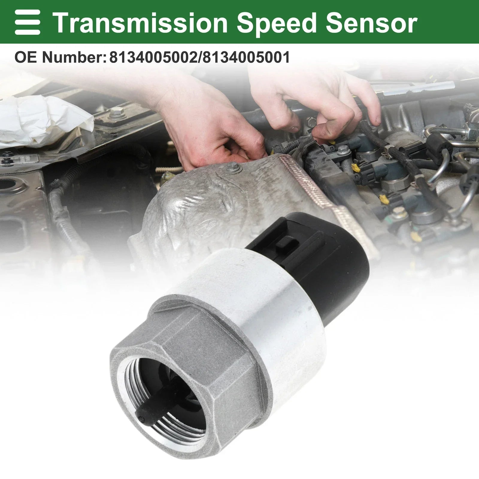 Transmission Speed Sensor for Mercedes-Benz MB100D 2.9L (1995-2003) 1 x Pc