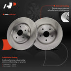 Front Disc Brake Rotors for Subaru Forester WRX (2019-2022)