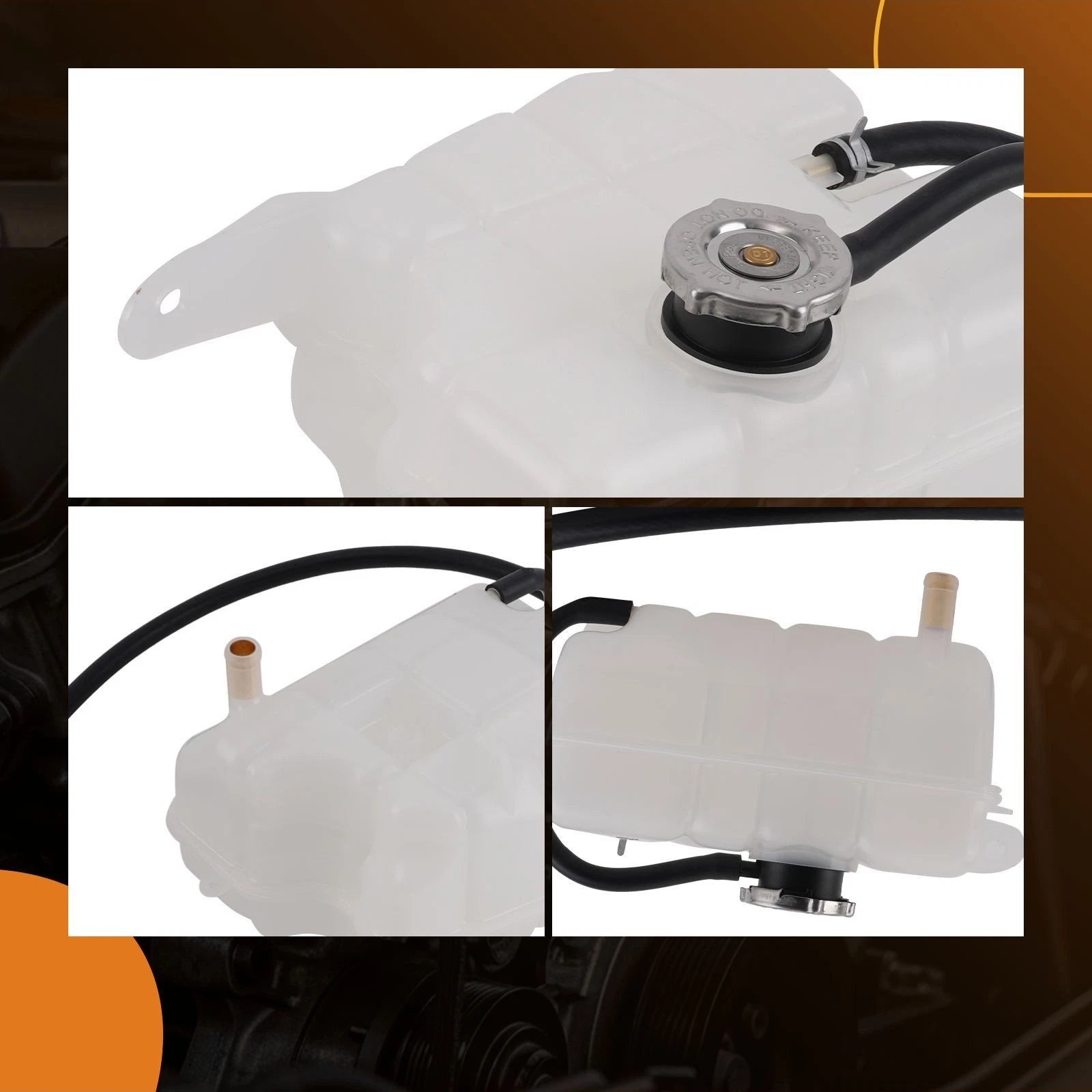 Coolant Overflow Bottle for Jeep Liberty 3.7L (2002–2007)