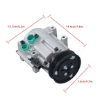 A/C Compressor with Clutch for Kia Sedona, Sorento (2006–2009)