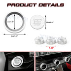 Engine Start Push Button + AC Climate Control Cover for Honda Civic (2022-2026)