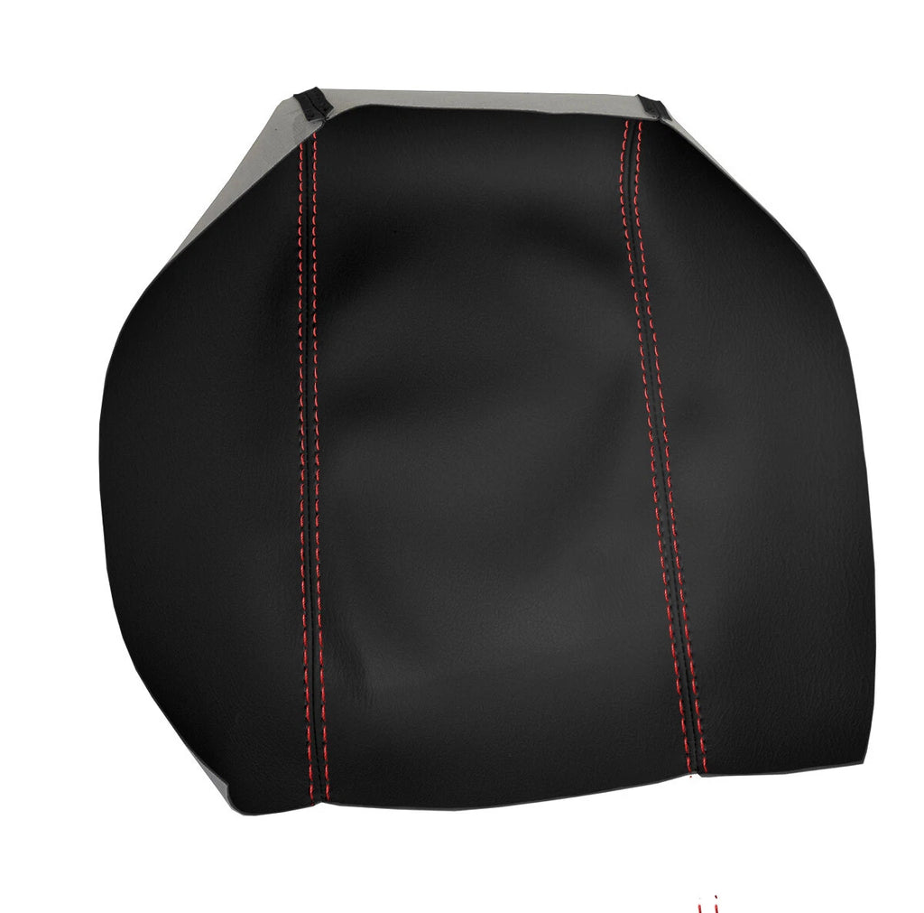 Console Lid Cover Leather for Mitsubishi 3000GT Dodge Stealth (1991–1999) Red Stitch