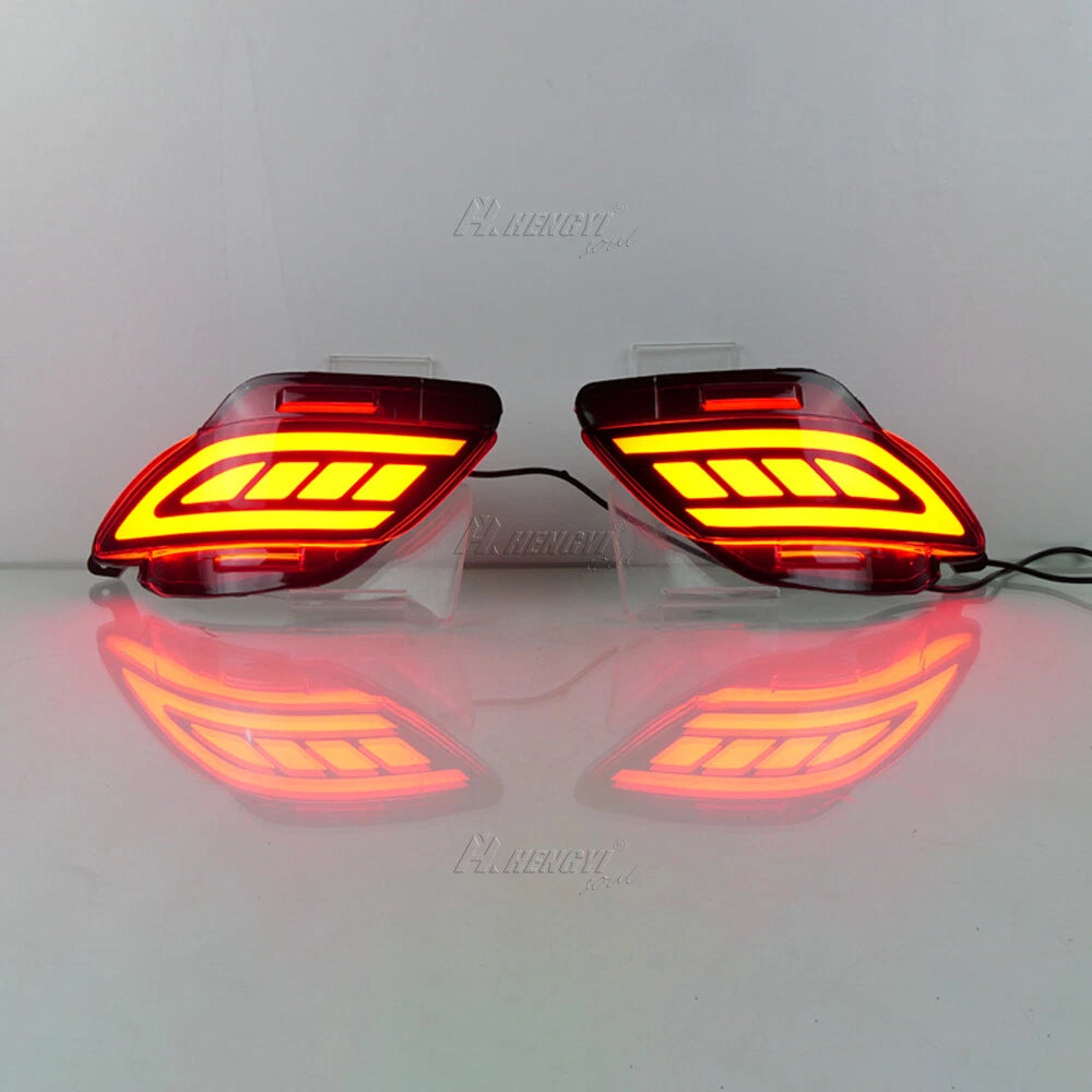 LED Rear Reflector Fog Light with Turn Signal for Lexus RX350 RX450h (2009–2015)