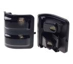 2X Smoked Side Tow Mirror Turn Signal Light Lens for Ford F250 F350 F450