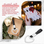 Heart-Shaped Car Handle Straps for Drift Charm Rear Bumper Warning (2-2)