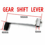 Chrome Gear Shift Lever for 125cc 50cc 70cc 110cc Motorbike (Pit Pro)