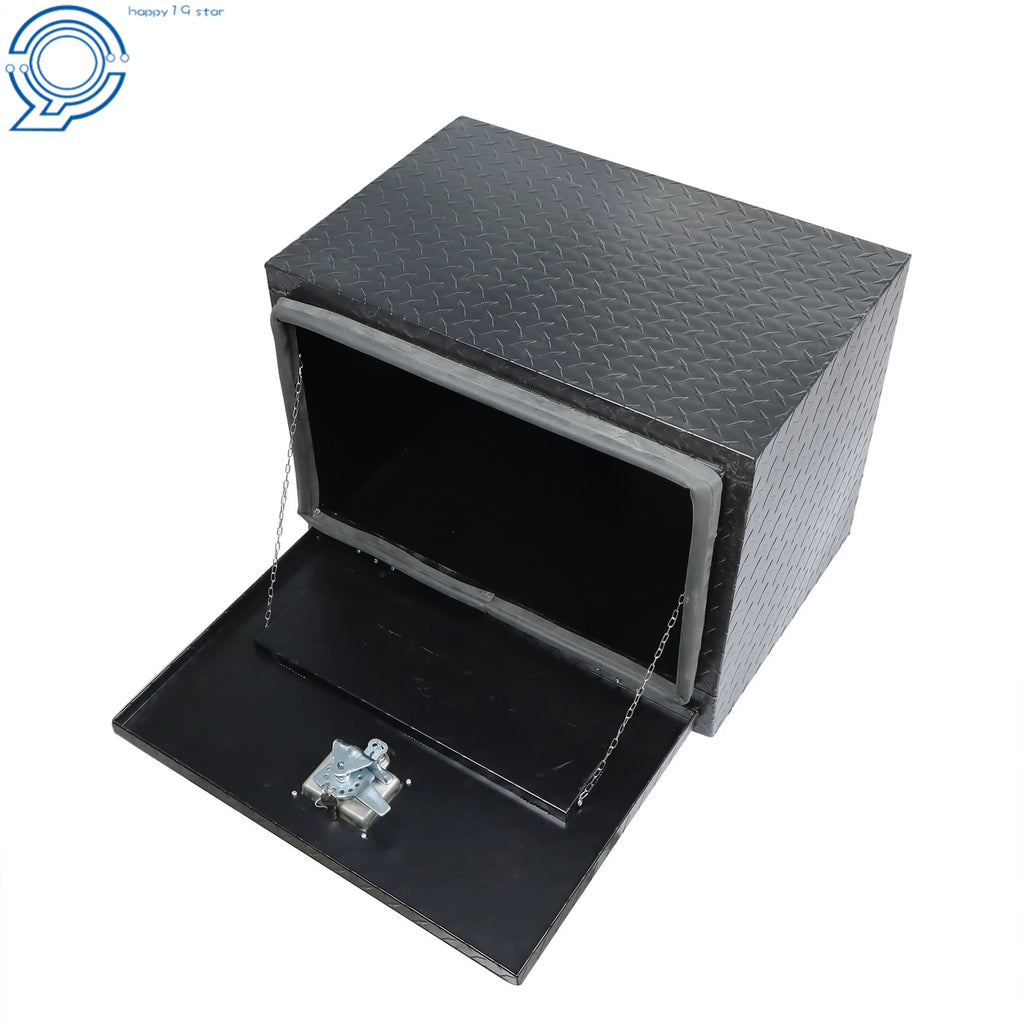 Aluminum Underbody Tool Box for Pickup Truck Trailer (24" x 17" x 18")