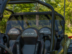 Dark Tint Polycarbonate Rear Windshield for Polaris RZR XP Turbo S (2018–2023)