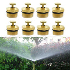 8X Adjustable 360 Degree Brass Sprinkler Heads for Garden Irrigation