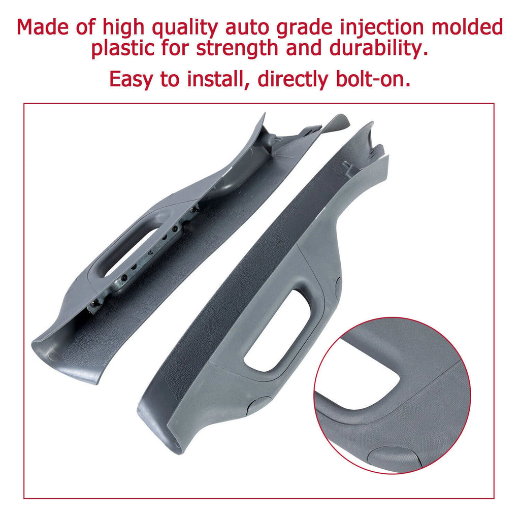 Set of 2 A Pillar Handle Trim for Ford F250 F350 F550 (2011–2016)