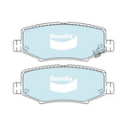 4WD Rear Disc Brake Pad Set for Dodge Nitro (2007-2012)