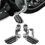 1 1/4" Short Angle Highway Footpeg Mount Bracket for Harley Touring (2014–2023)