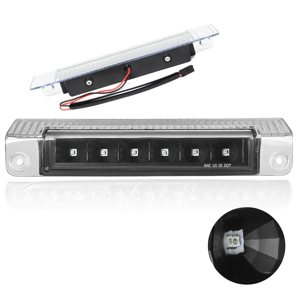 LED Third Brake Light for Chevy Express/GMC Savana (2003–2017)