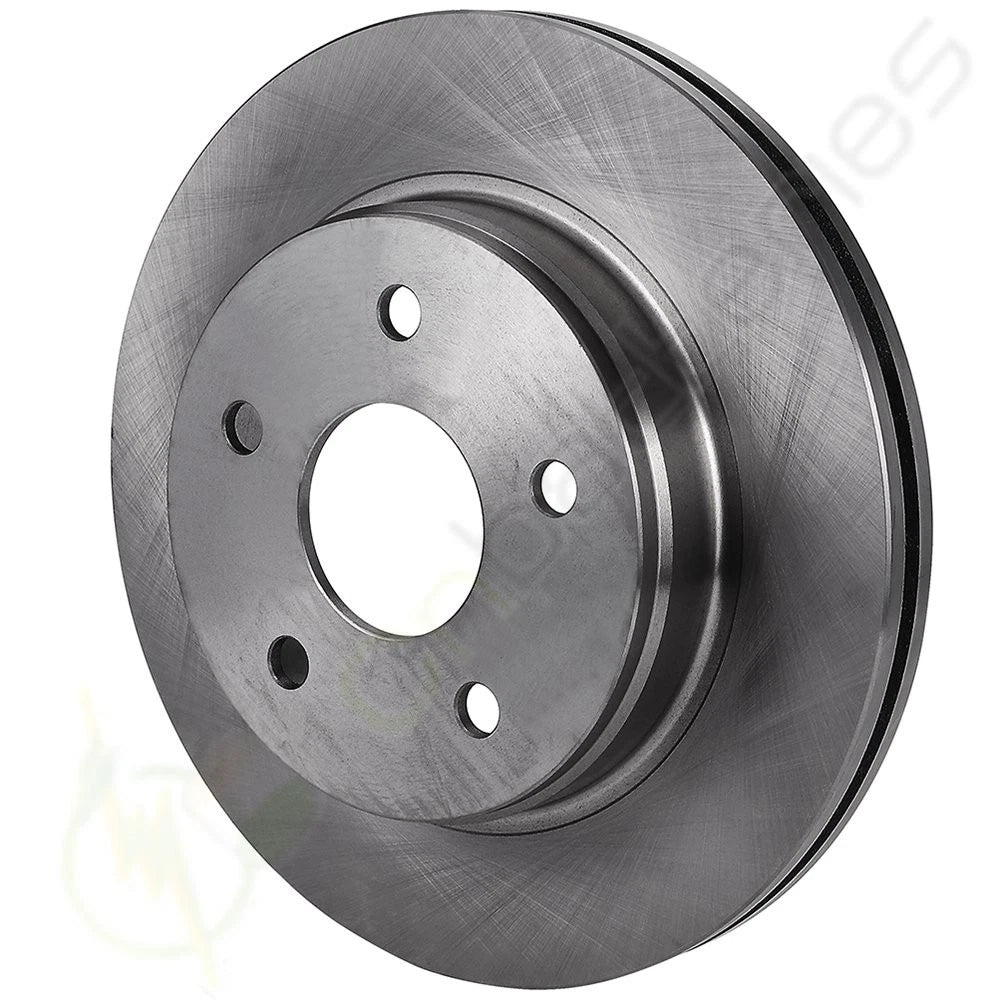 Front Brake Discs Rotors for Dodge Durango (2004–2009) & Ram 1500 (2002–2010)