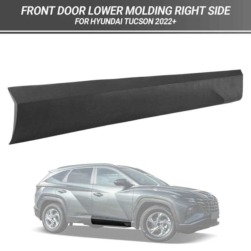 Front Door Side Molding Right 87722N9000CA for Hyundai Tucson (2022–2023)