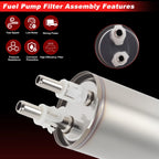 Fuel Filter Assembly for Chevrolet Camaro (2017–2019) No.13253690 Metal