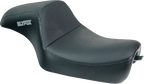 Drifter Seat for SLYFOX (XL) - Black Vinyl, Carbon Fiber, Slipstop