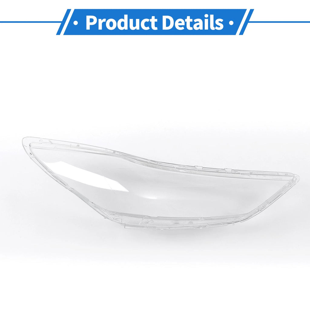 Headlight Lens Cover for Hyundai Elantra (2017–2018) PC Clear